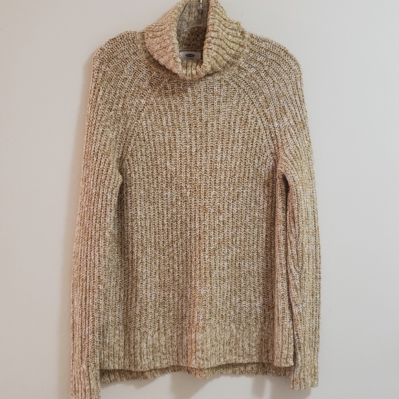 Old Navy Sweaters - Old Navy Turtleneck Sweater, Golden Camel, Sz M
